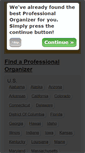 Mobile Screenshot of findmyorganizer.com